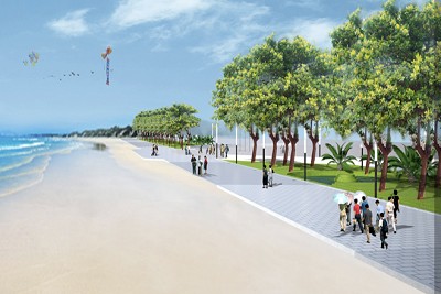 Quy hoạch tuyến đường ven biển Bãi Trường đã được công bố