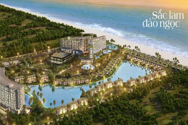 Nhiều dự án bất động sản nghỉ dưỡng đang được đầu tư ở phía Nam đảo Ngọc