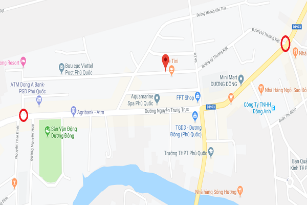 Hai đầu đường Lý Thường Kiệt kết nối với đường Nguyễn Trung Trực