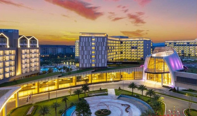 Mini hotel Grand World Phú Quốc nằm ngay cạnh Casino Phú Quốc